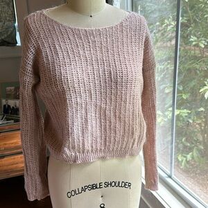 United Benetton wool pink sweater